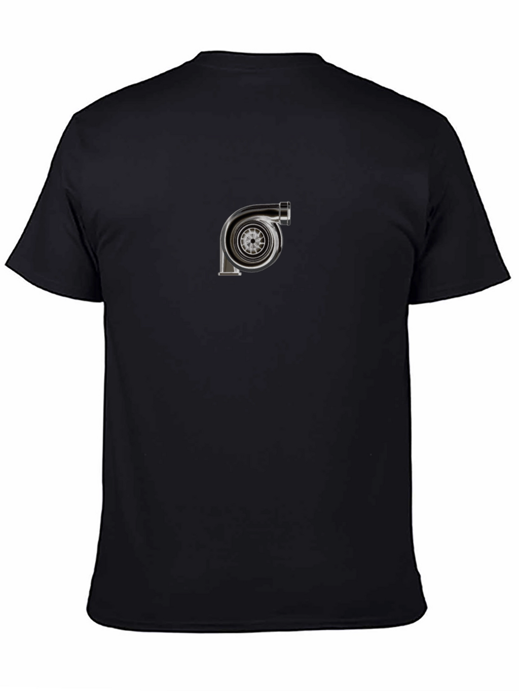 Turbo Graphic Tee - Black Cotton Blend
