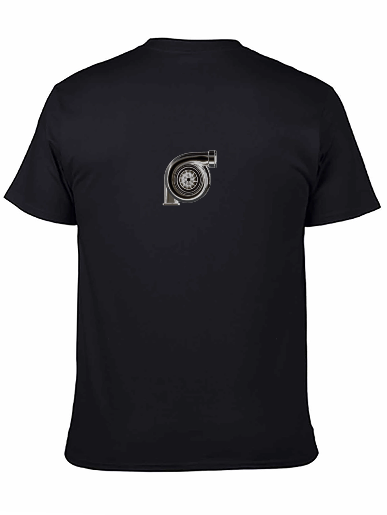 Turbo Graphic Tee - Black Cotton Blend