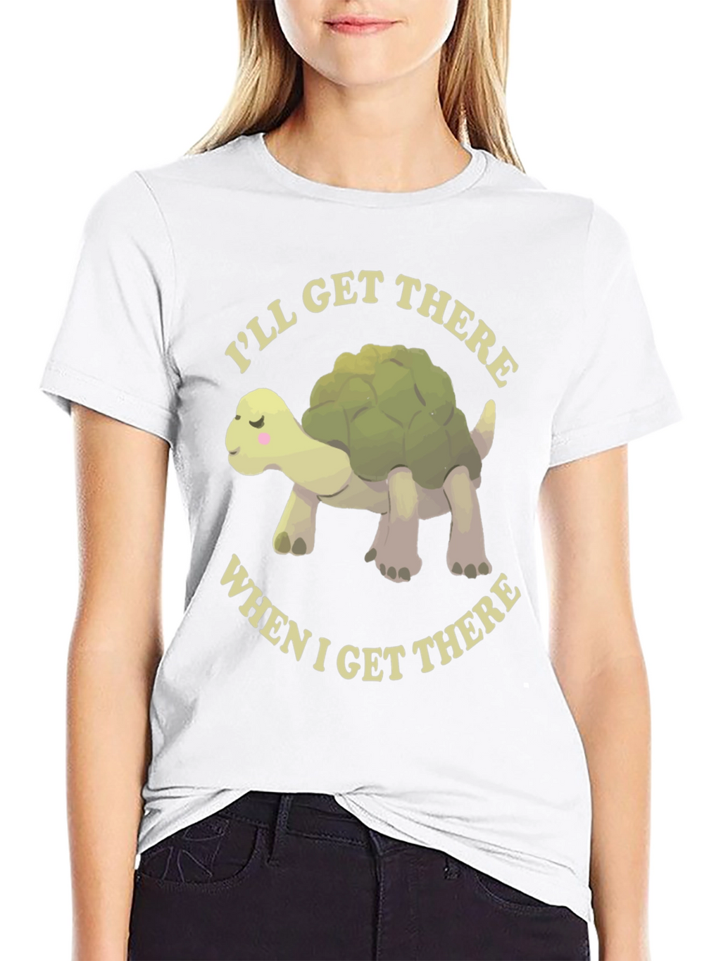 Cute Turtle T-Shirt - Ill Get There!