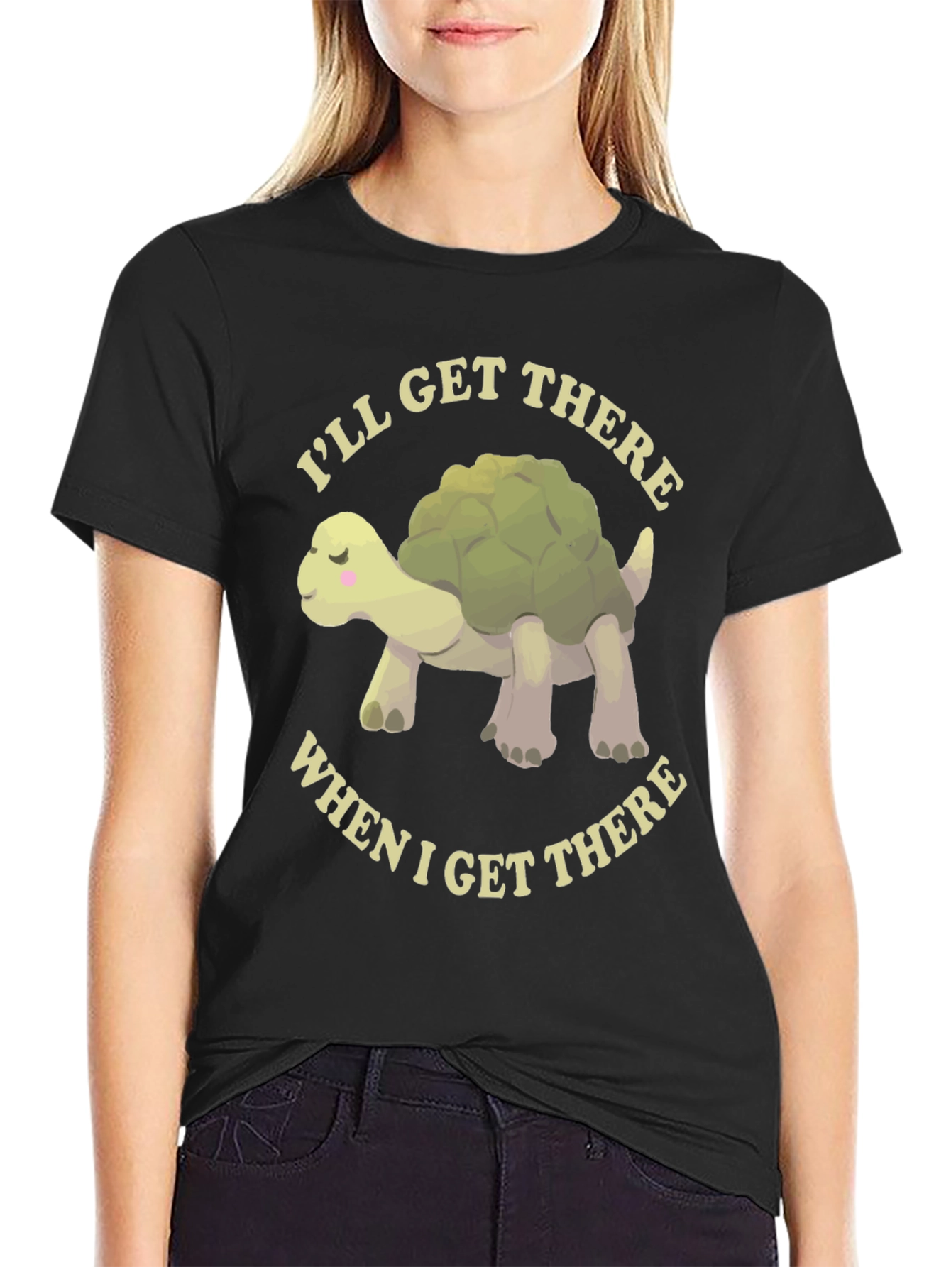 Cute Turtle T-Shirt - Ill Get There!