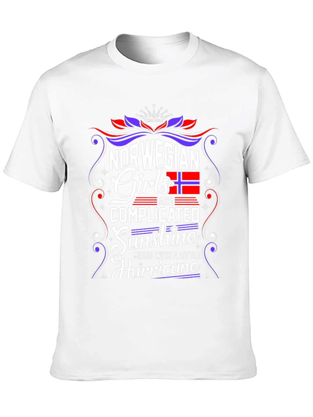 Norwegian Girls T-Shirt - Complicated Sunshine Hurricane