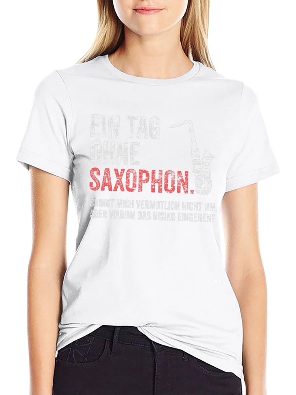 Saxophone Lover T-Shirt - Humorous Musician Gift