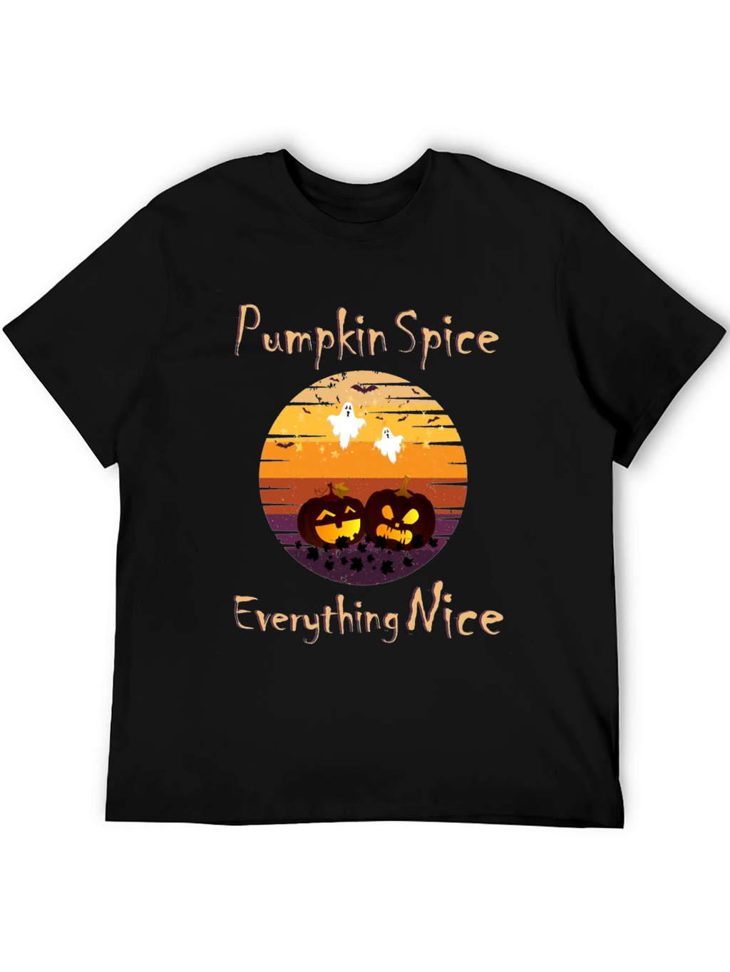 Pumpkin Spice Everything Nice Halloween T-Shirt