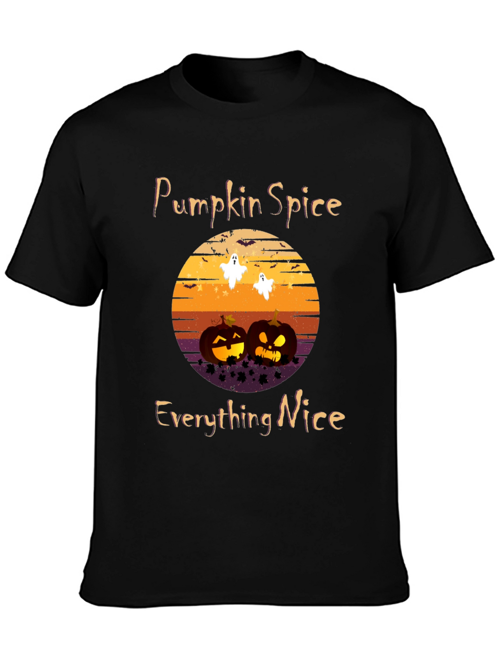 Pumpkin Spice Everything Nice Halloween T-Shirt