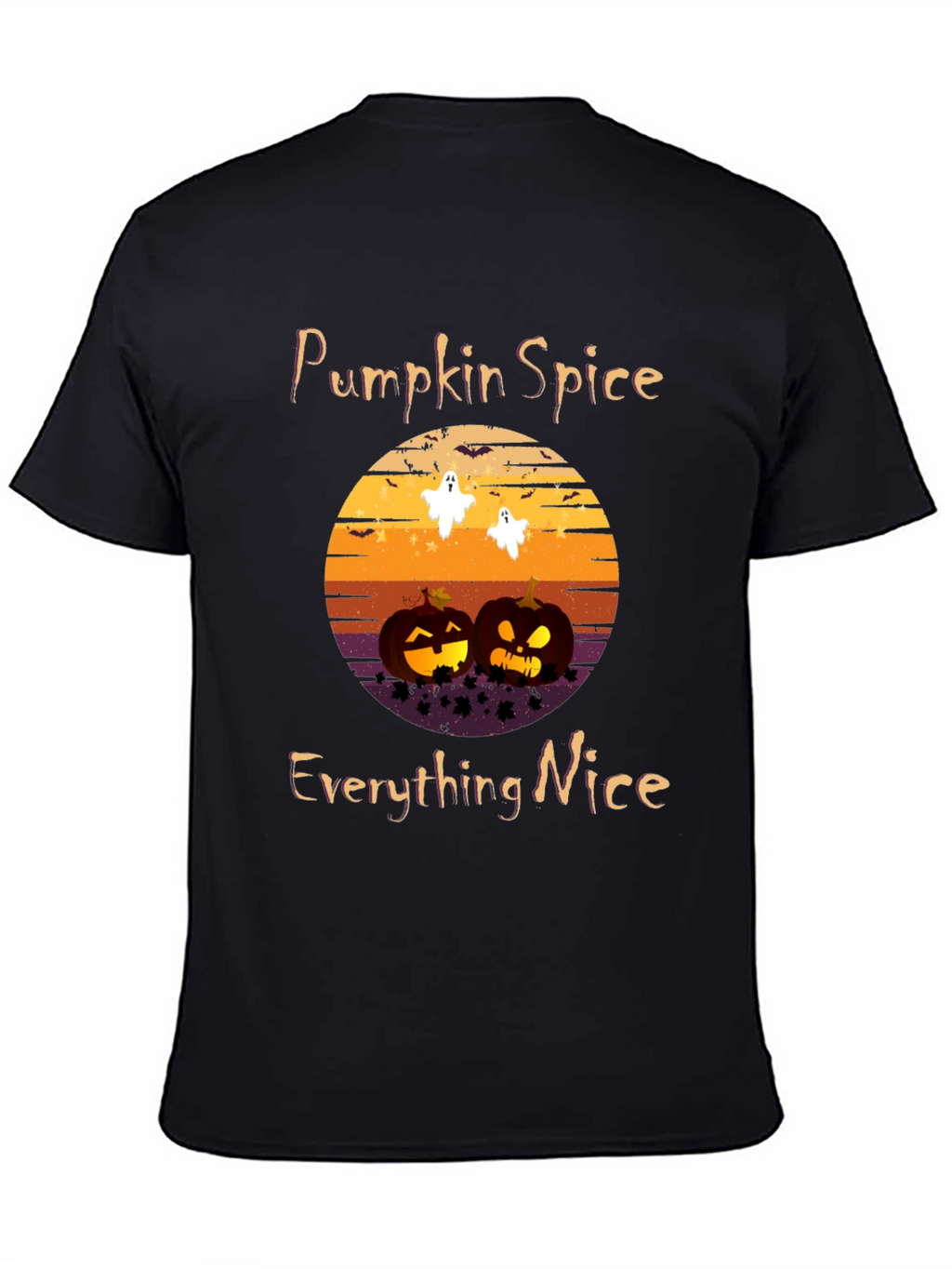Pumpkin Spice Everything Nice Halloween T-Shirt