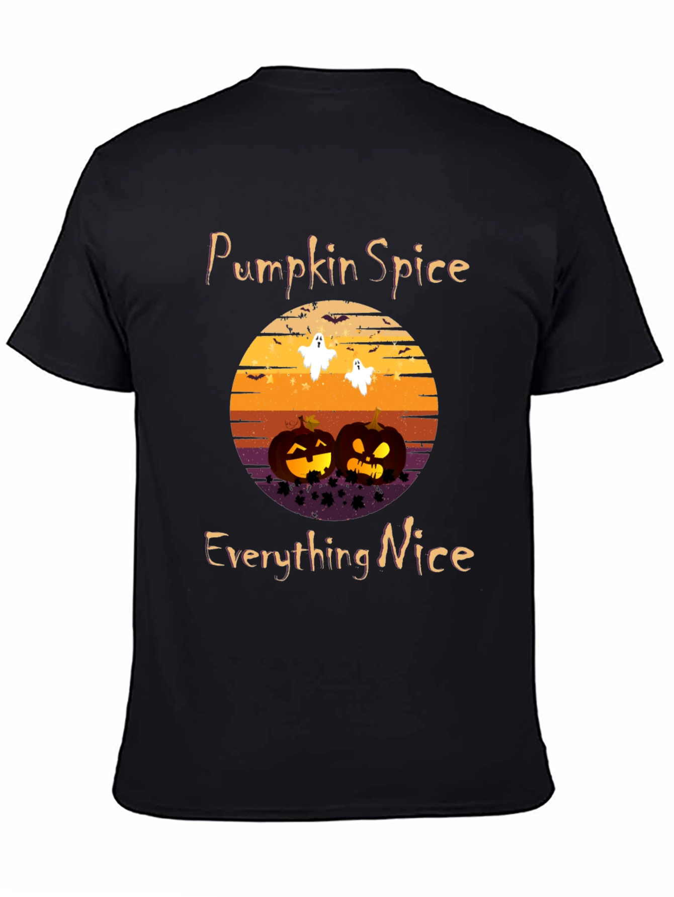 Pumpkin Spice Everything Nice Halloween T-Shirt