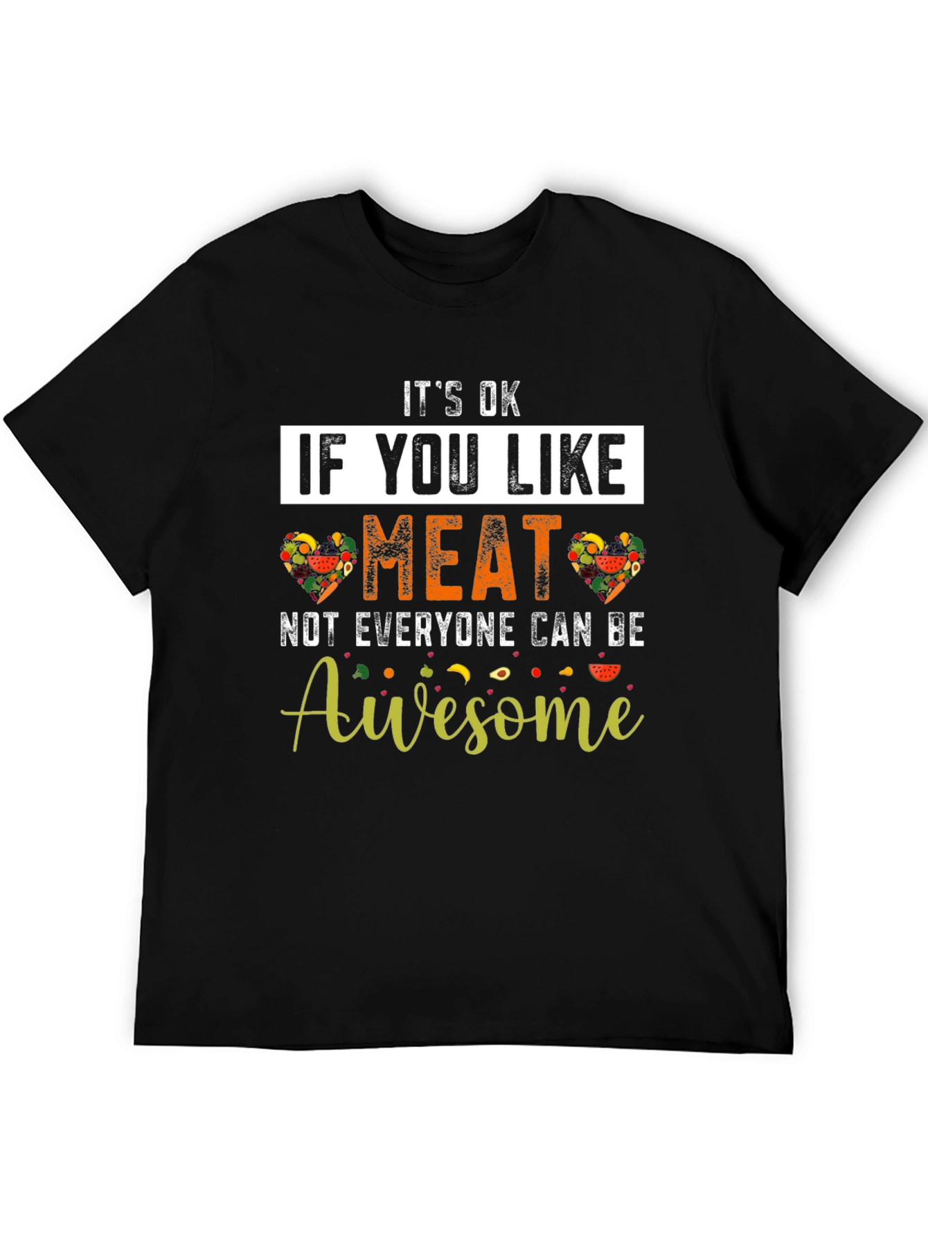 Funny Meat Lover T-Shirt - Its OK If You Like Meat