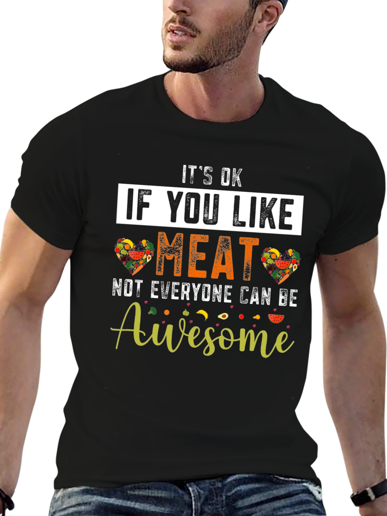 Funny Meat Lover T-Shirt - Its OK If You Like Meat