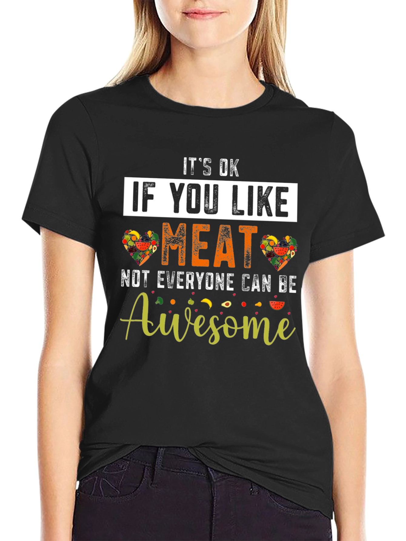 Funny Meat Lover T-Shirt - Its OK If You Like Meat