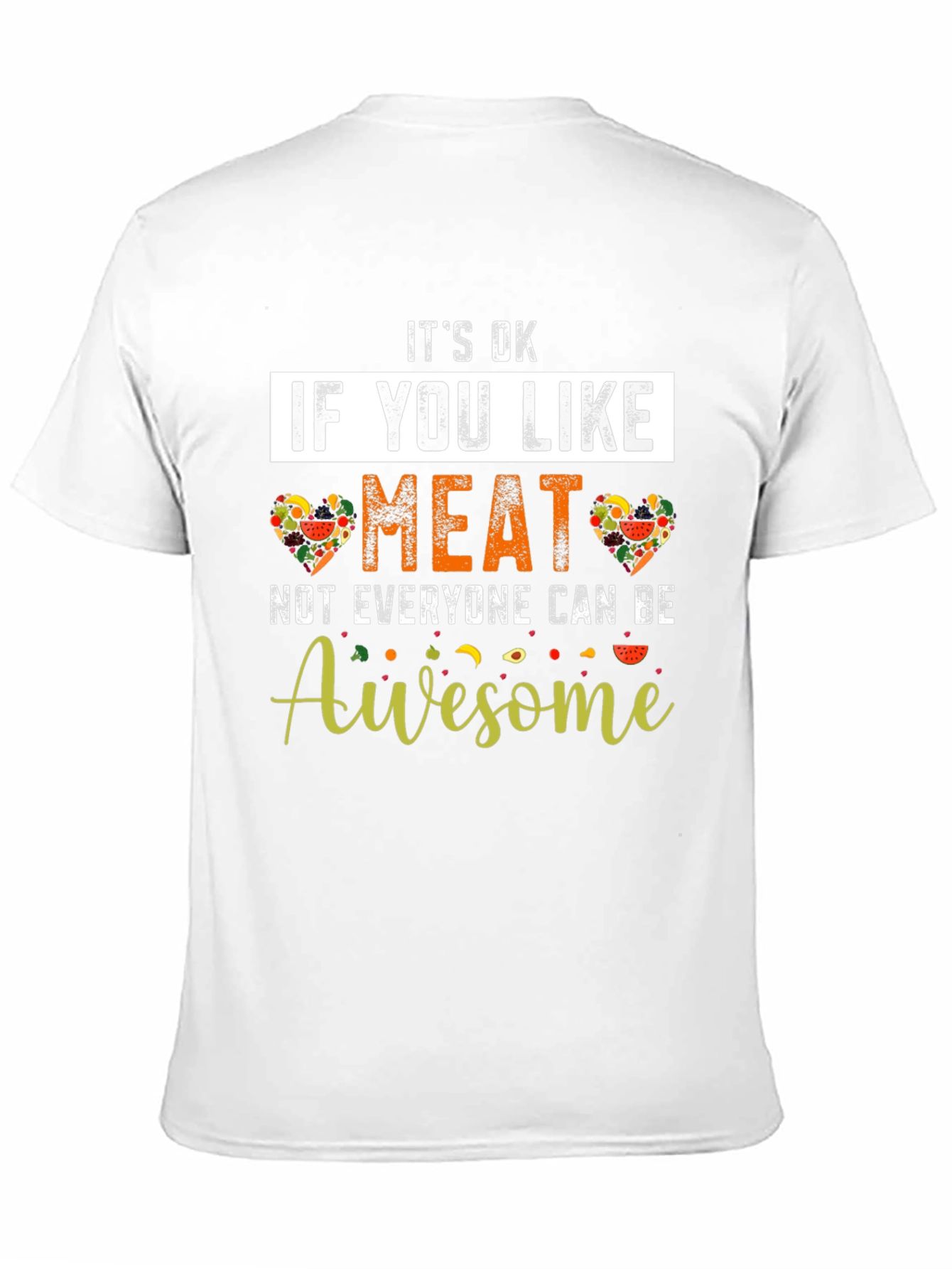 Funny Meat Lover T-Shirt - Its OK If You Like Meat
