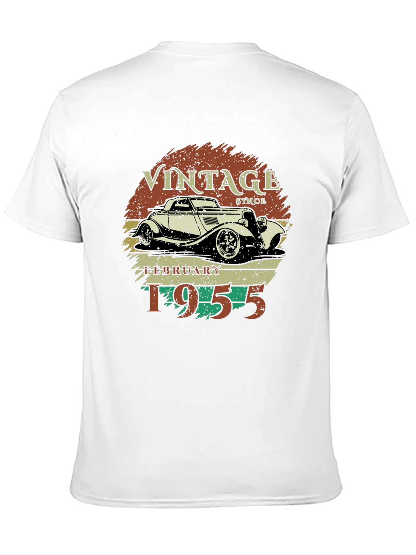 Vintage February 1955 Car T-Shirt
