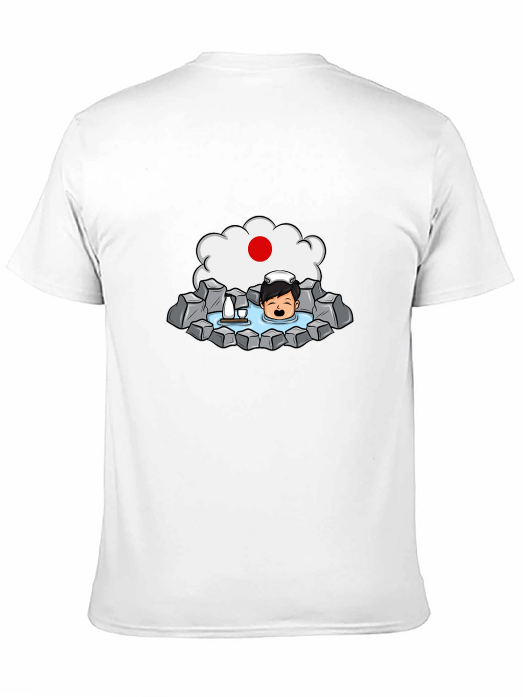 Japanese Onsen T-Shirt - Relaxing Bath Tee