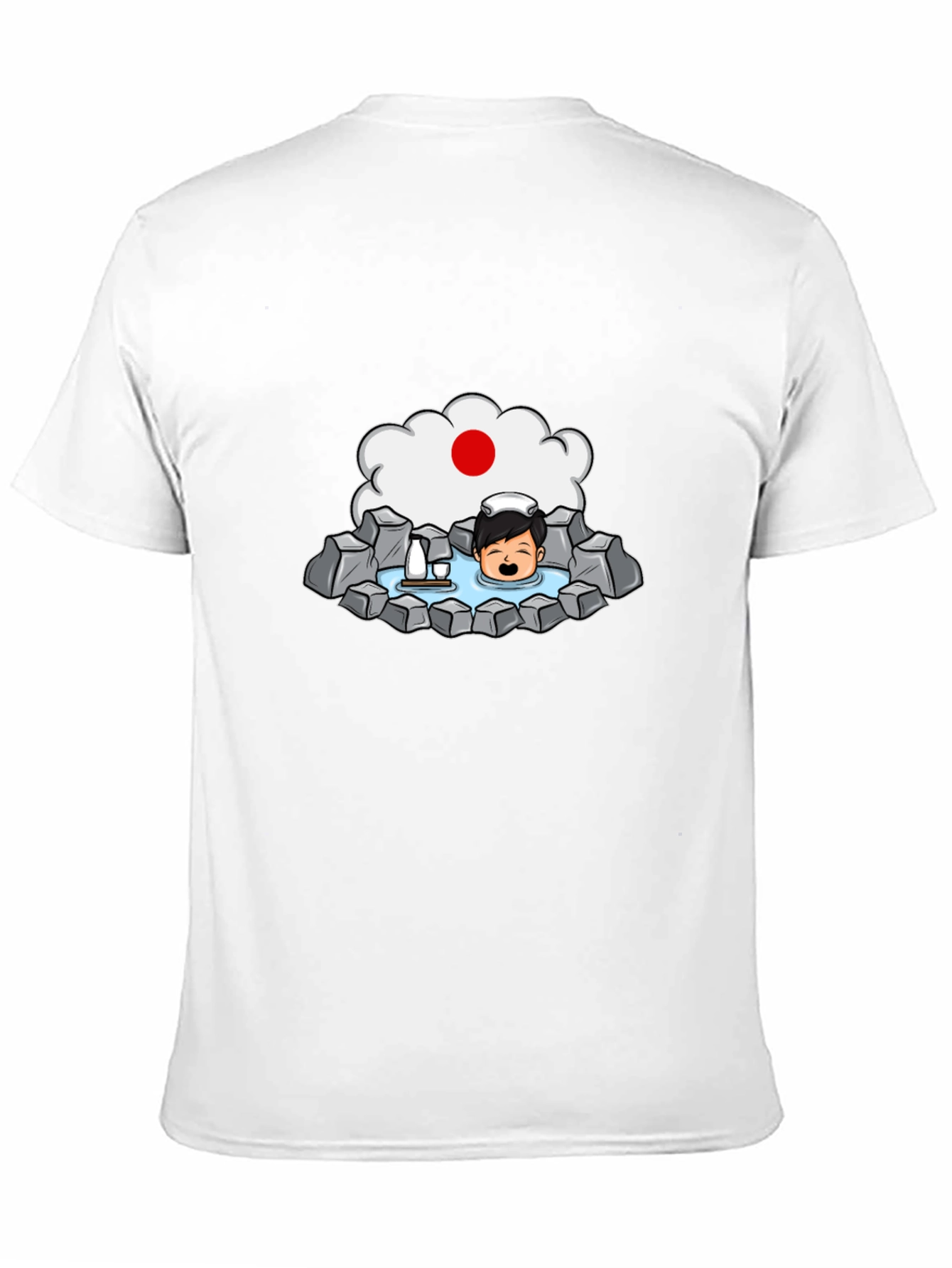 Japanese Onsen T-Shirt - Relaxing Bath Tee