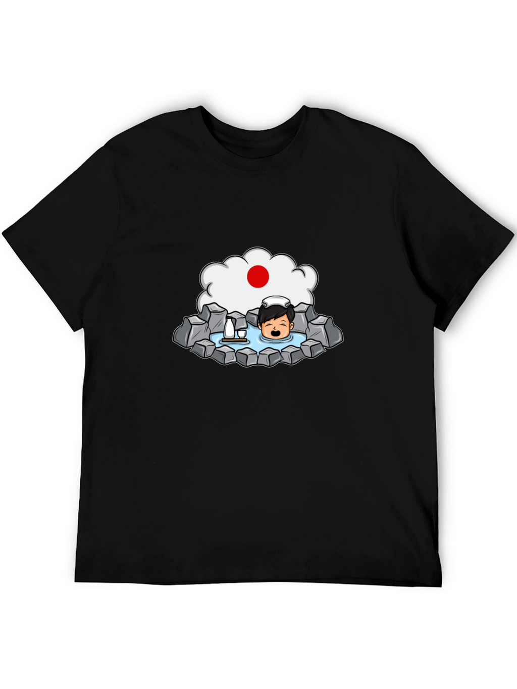 Japanese Onsen T-Shirt - Relaxing Bath Tee