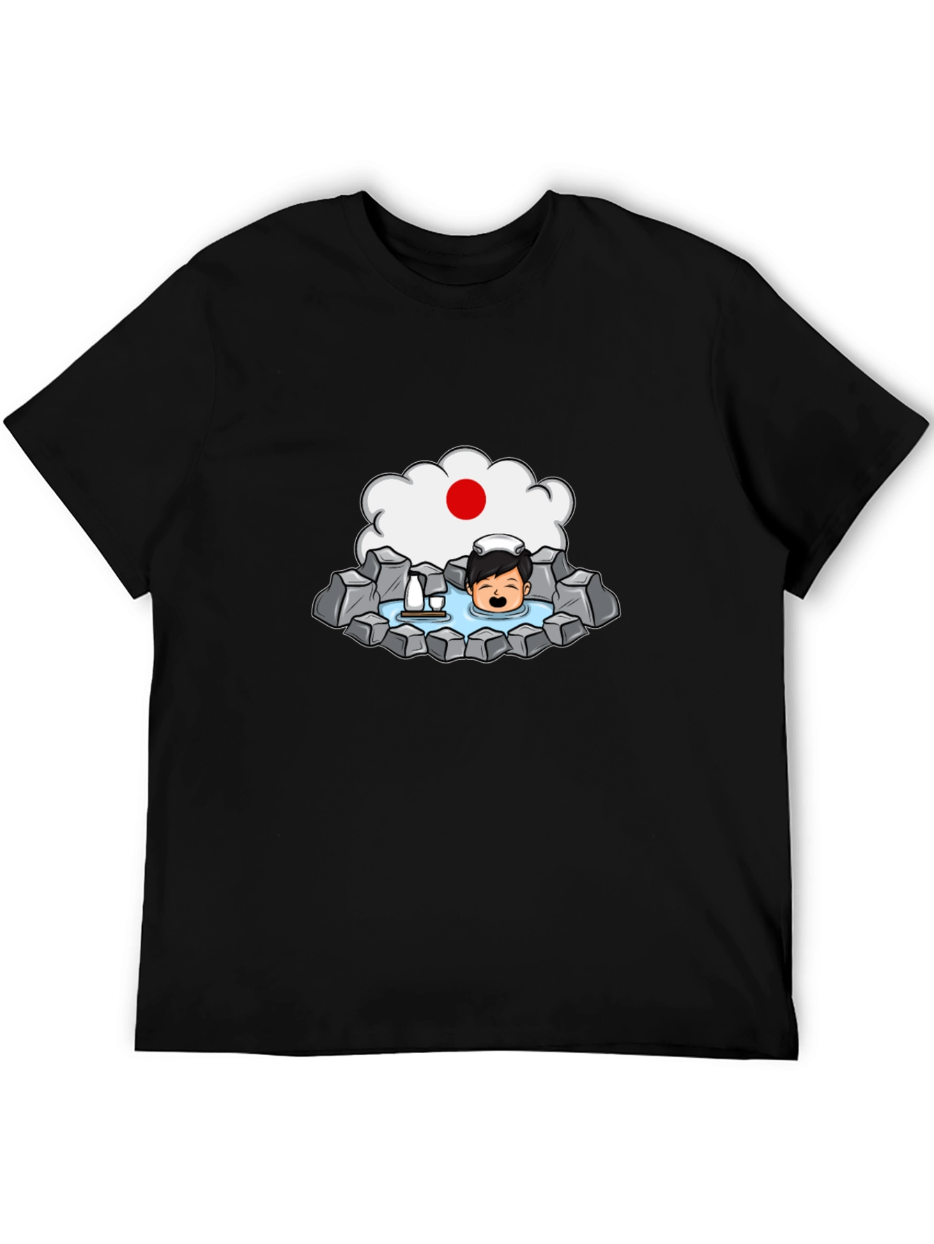 Japanese Onsen T-Shirt - Relaxing Bath Tee