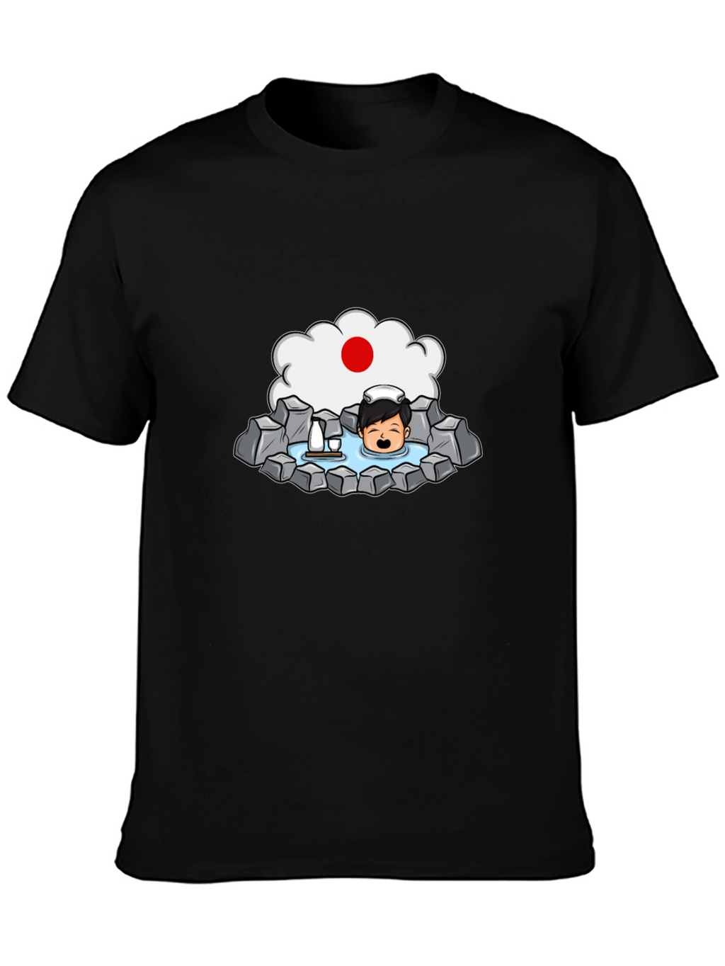 Japanese Onsen T-Shirt - Relaxing Bath Tee