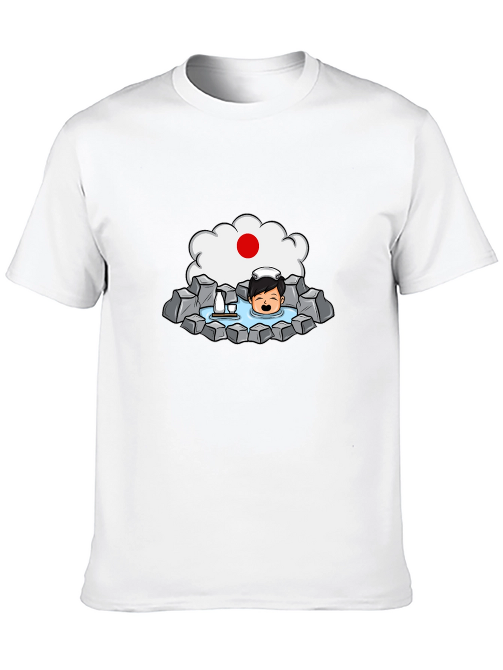 Japanese Onsen T-Shirt - Relaxing Bath Tee