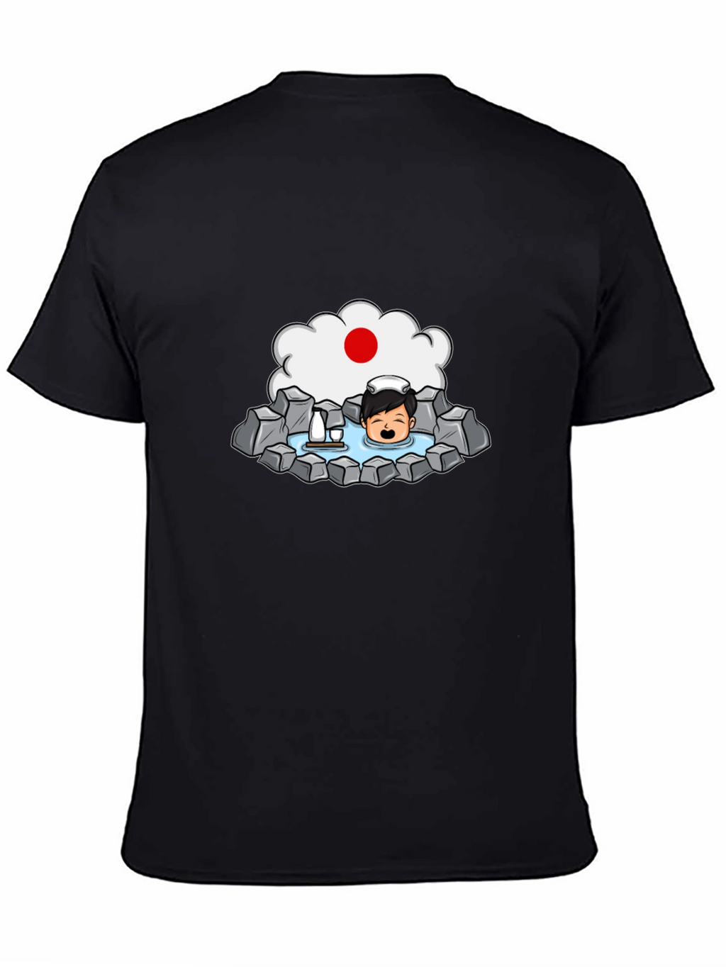Japanese Onsen T-Shirt - Relaxing Bath Tee