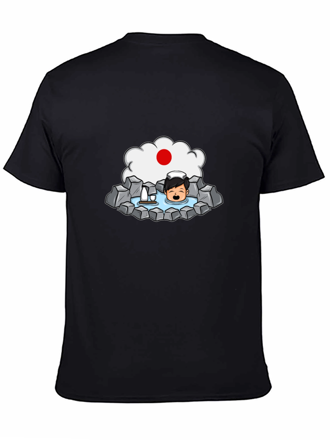 Japanese Onsen T-Shirt - Relaxing Bath Tee