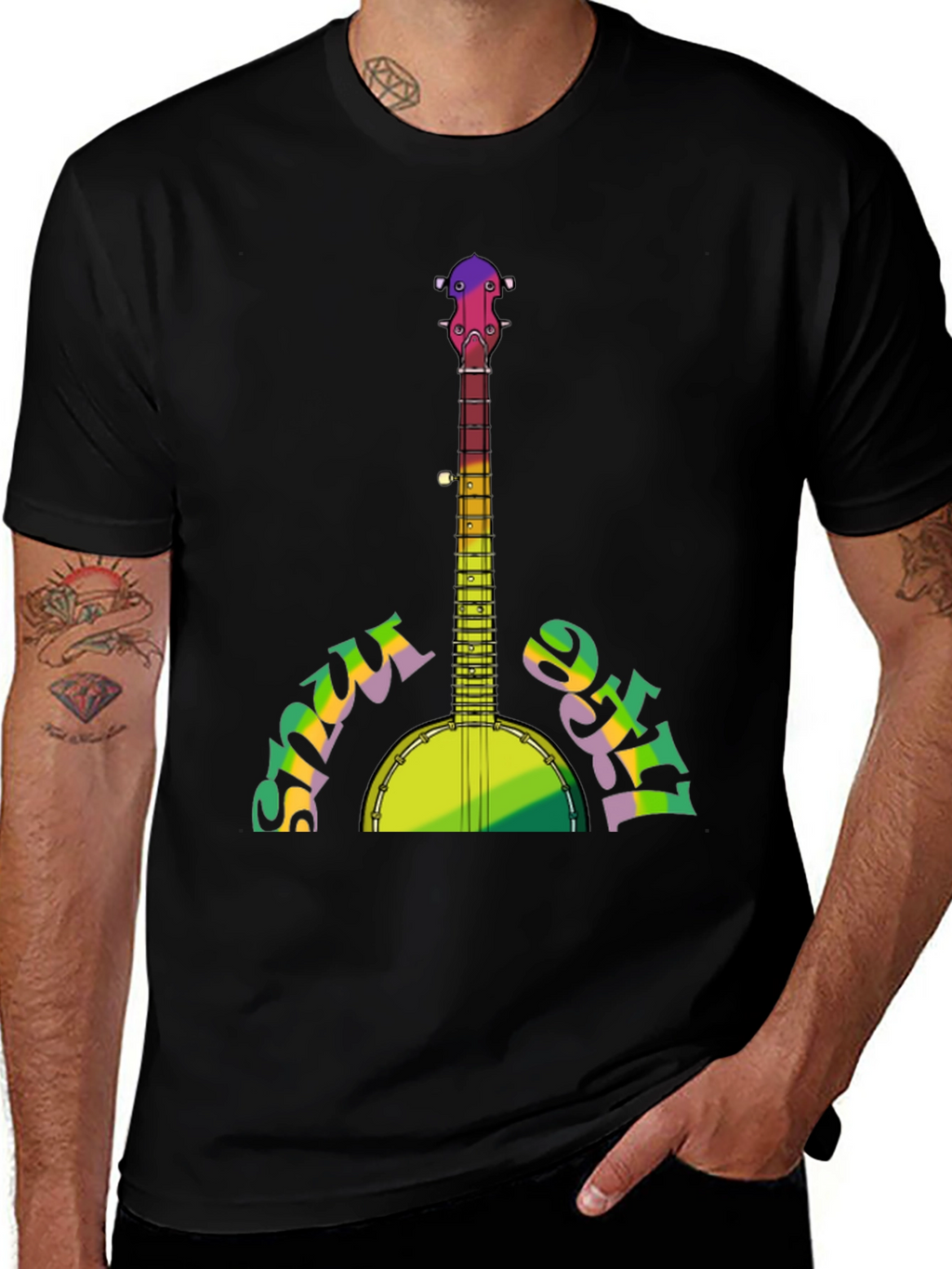 Banjo Music Life Graphic Tee - Unisex