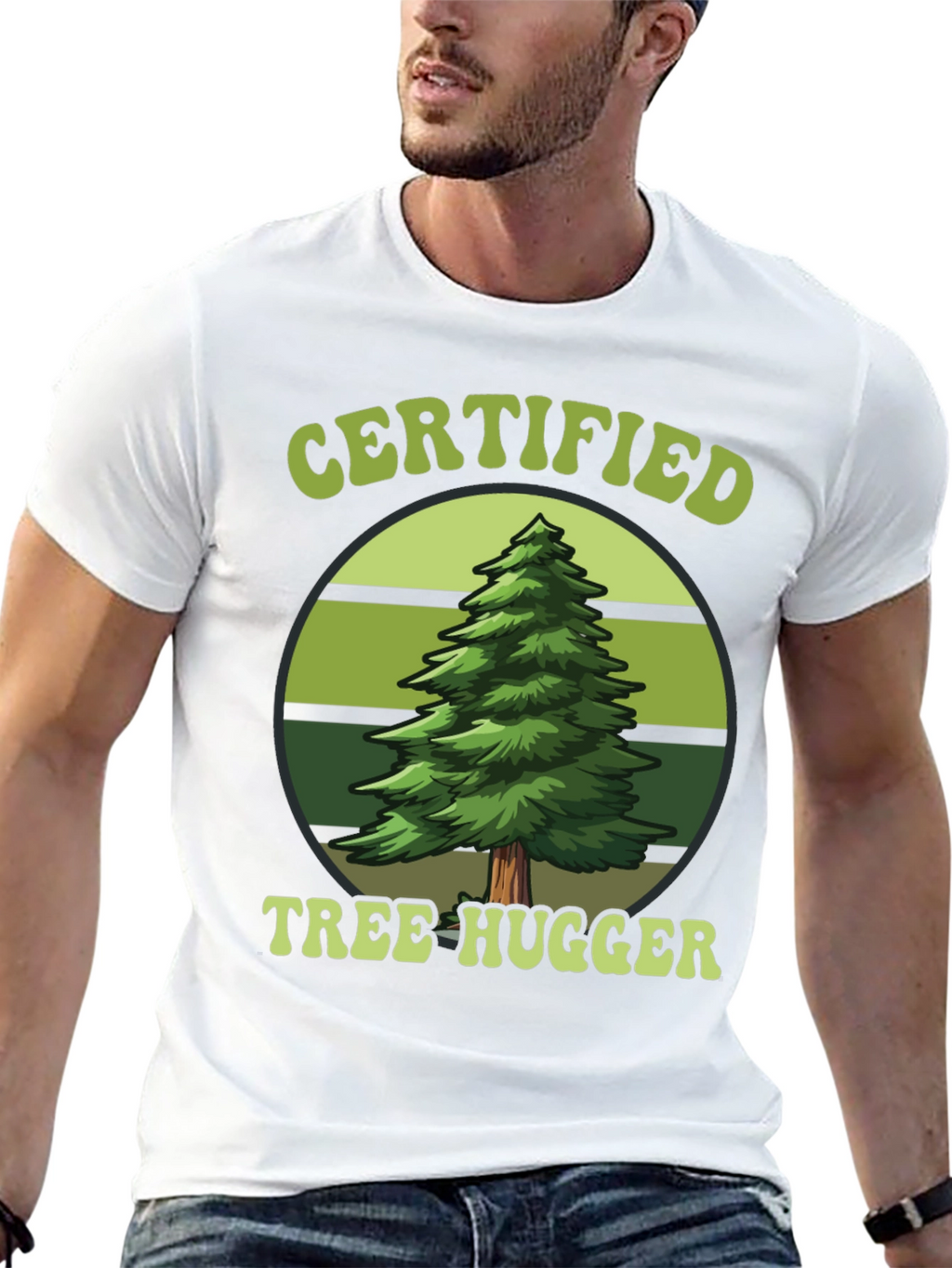 Certified Tree Hugger Graphic Tee