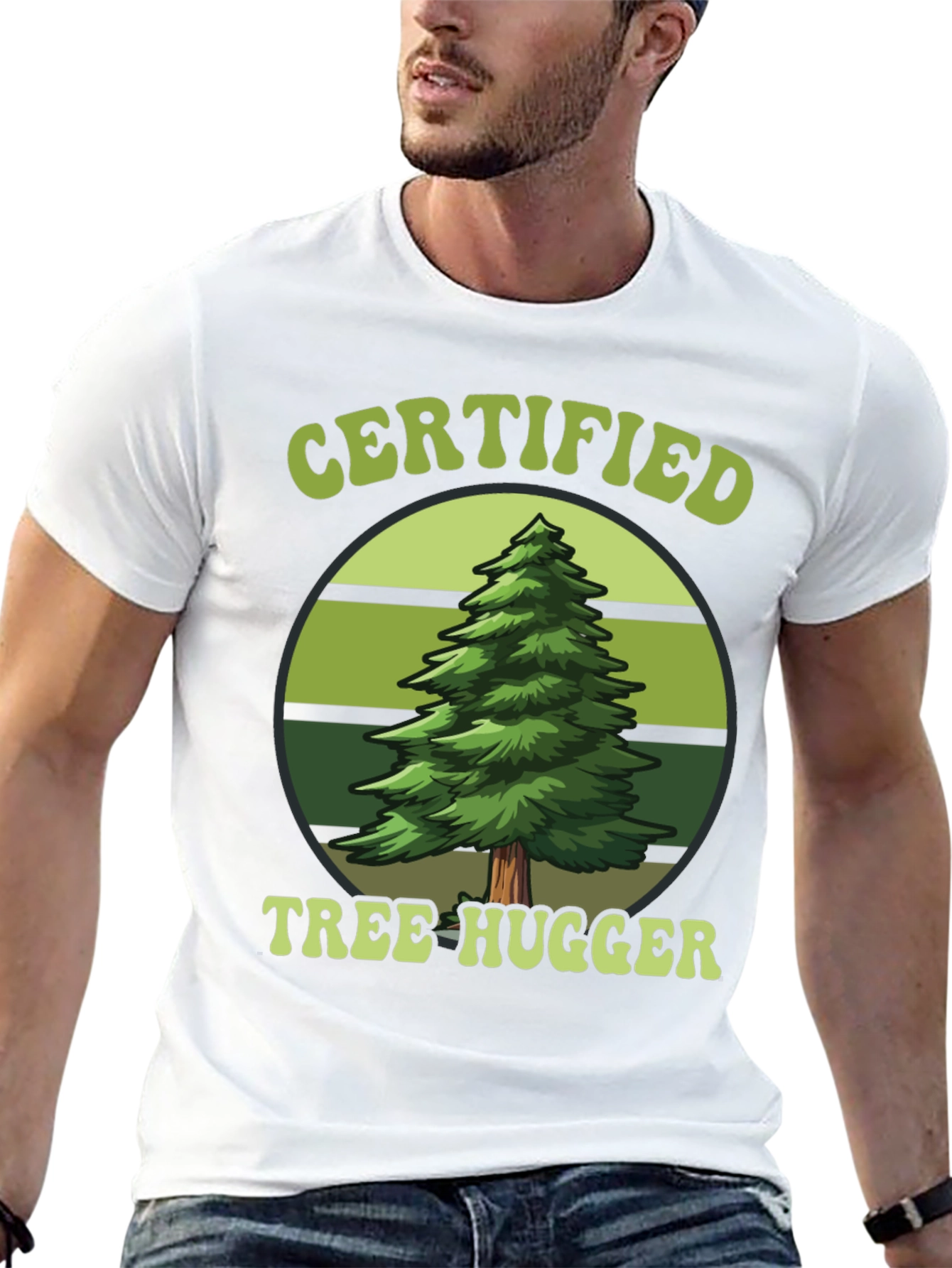 Certified Tree Hugger Graphic Tee