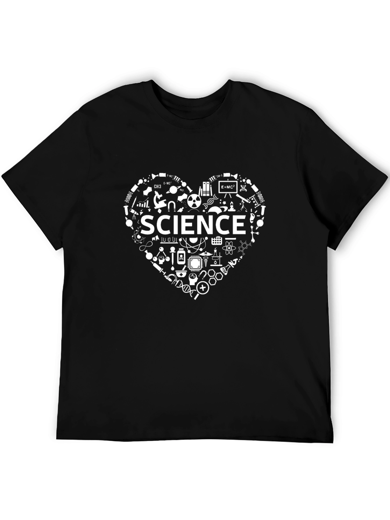 Science Heart T-Shirt - Geeky & Stylish