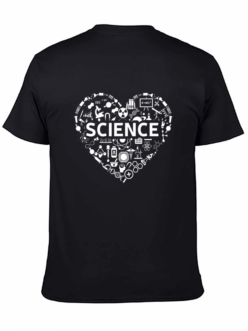 Science Heart T-Shirt - Geeky & Stylish