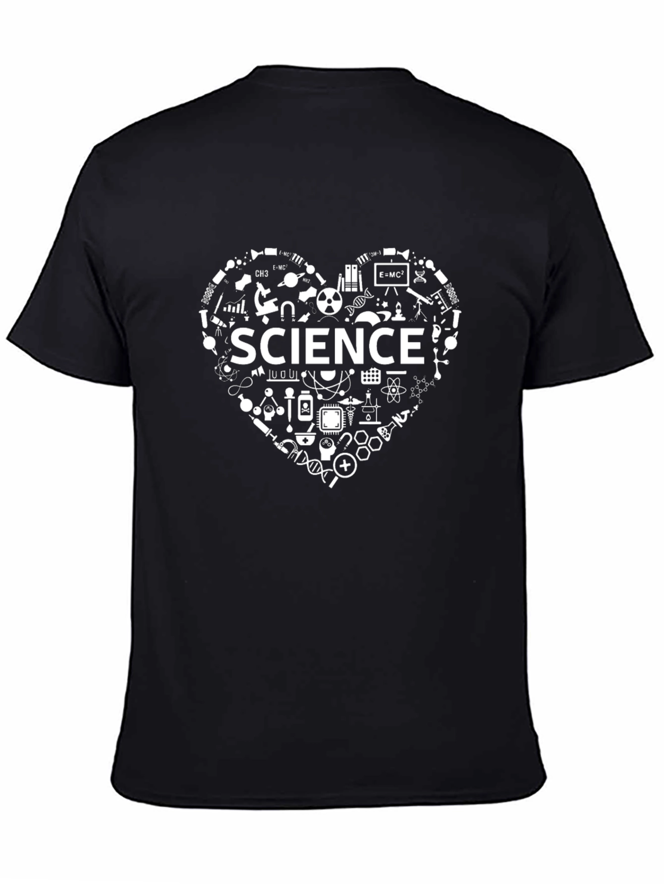 Science Heart T-Shirt - Geeky & Stylish