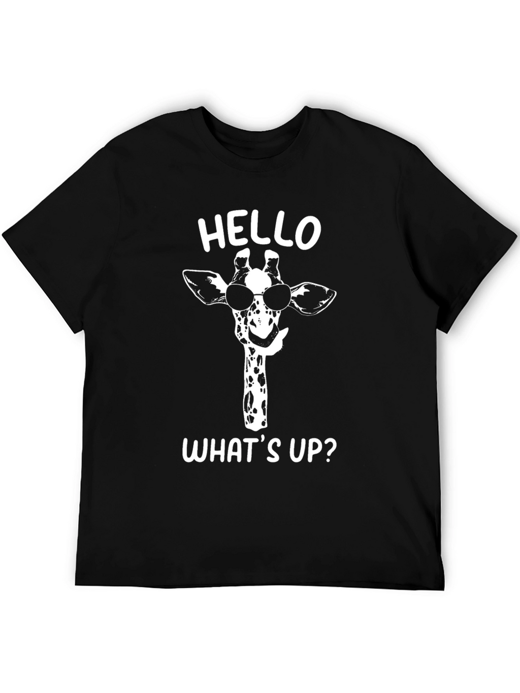 Cool Giraffe Graphic T-Shirt - Hello Whats Up?