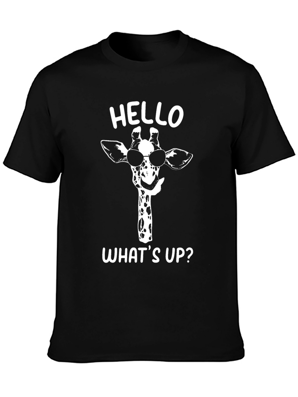 Cool Giraffe Graphic T-Shirt - Hello Whats Up?