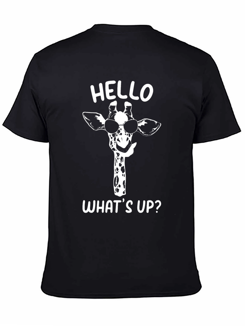 Cool Giraffe Graphic T-Shirt - Hello Whats Up?