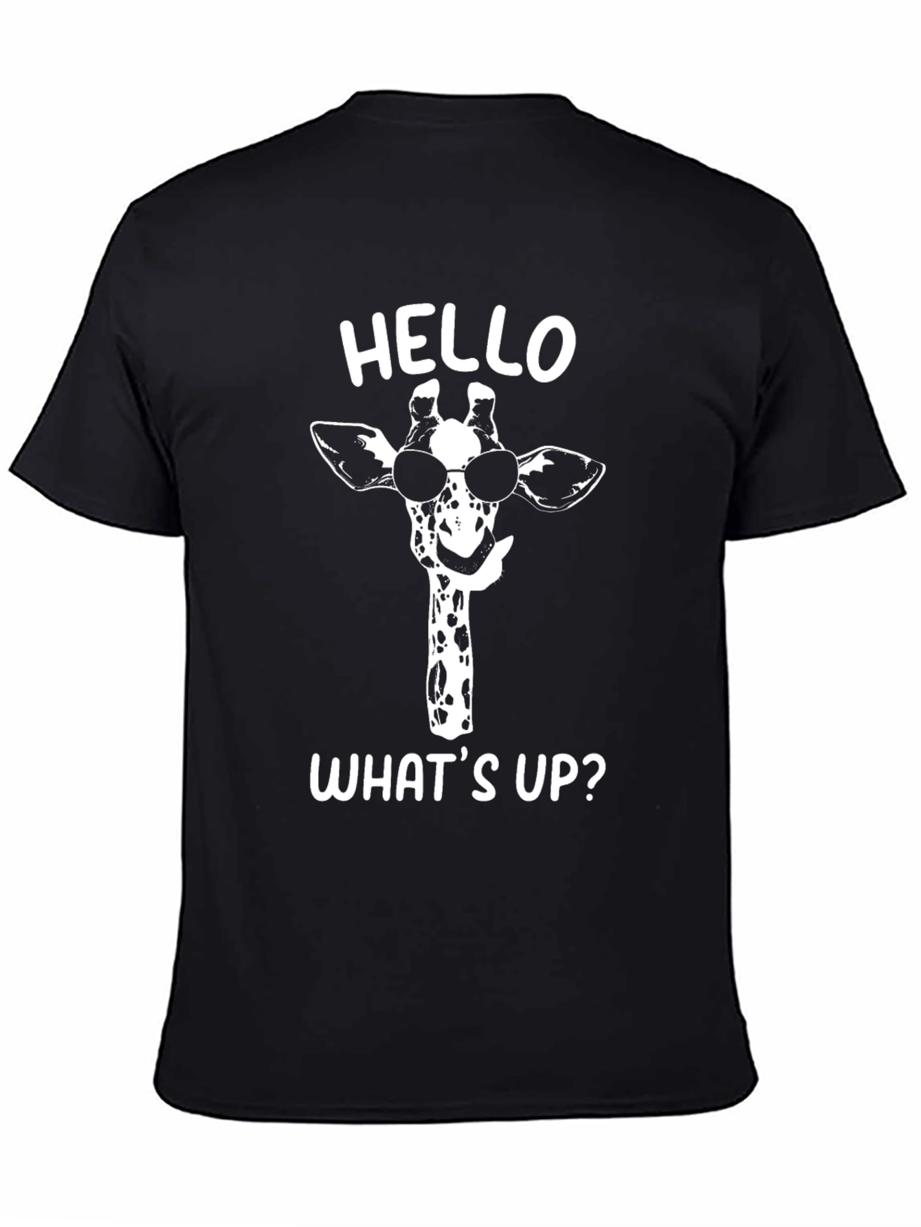 Cool Giraffe Graphic T-Shirt - Hello Whats Up?