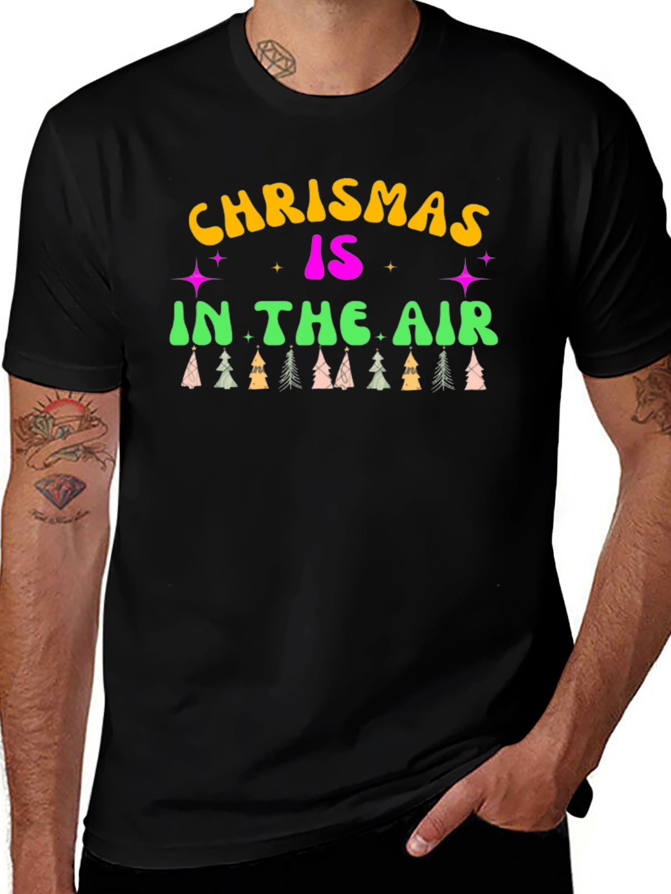 Christmas in the Air Graphic Tee