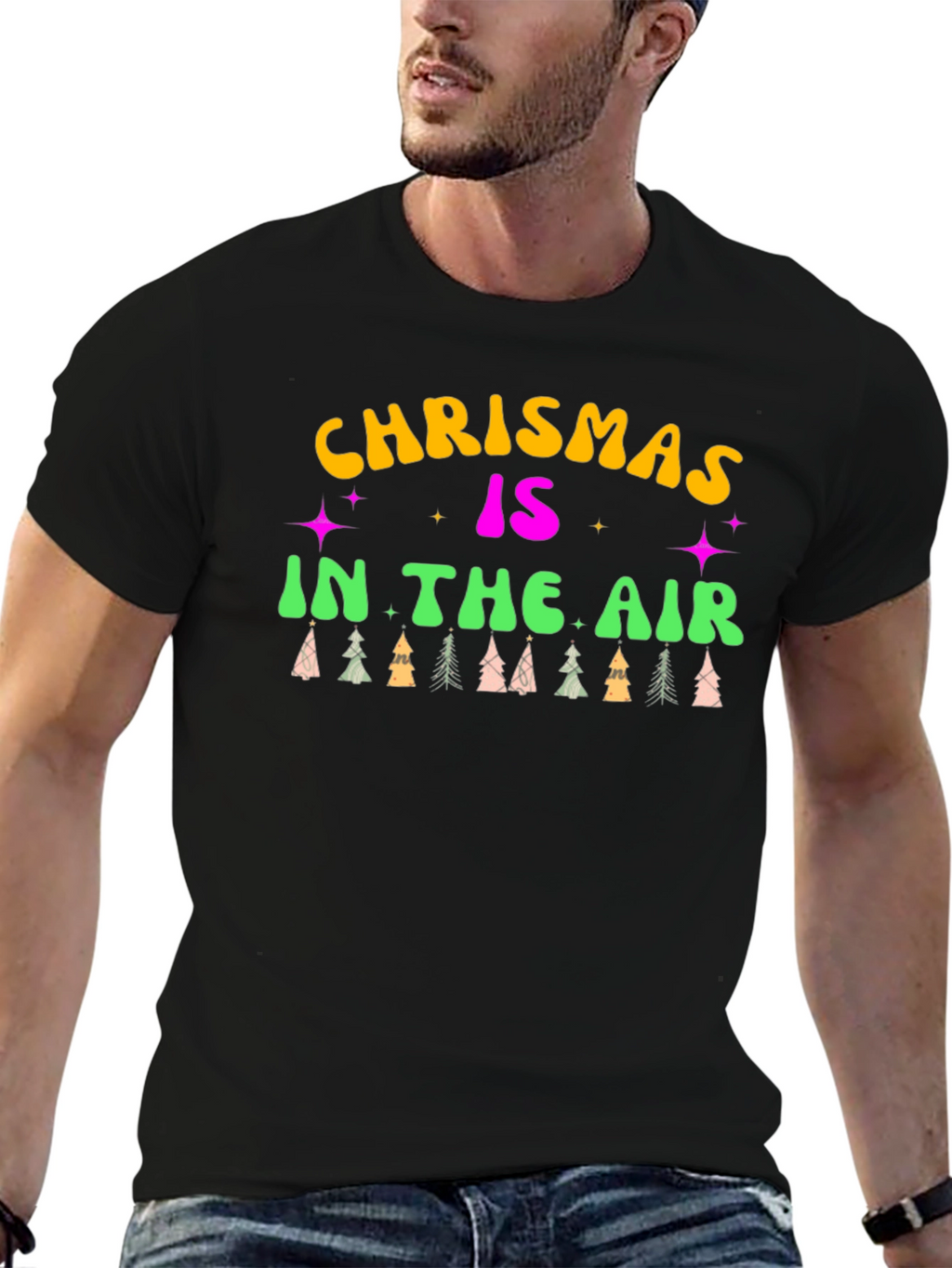 Christmas in the Air Graphic Tee