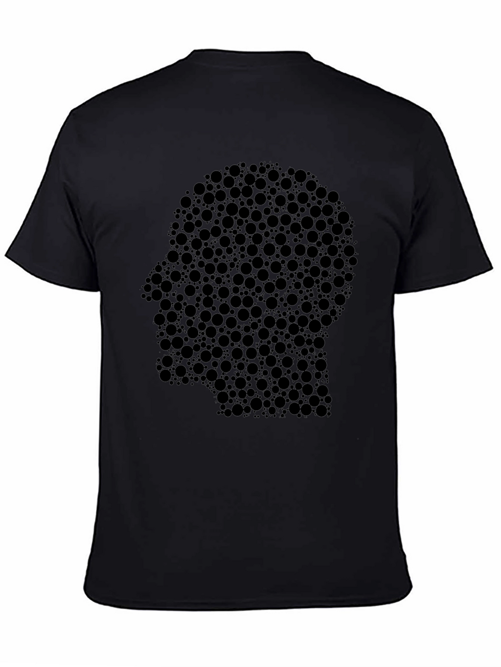 Abstract Head Silhouette Graphic Tee