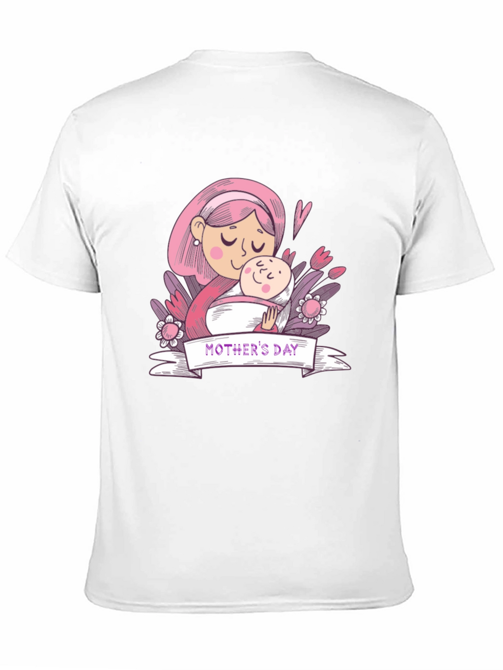 Mothers Day Graphic Tee - Black