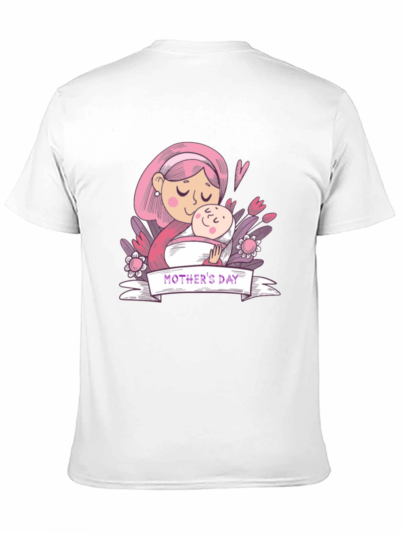 Mothers Day Graphic Tee - Black