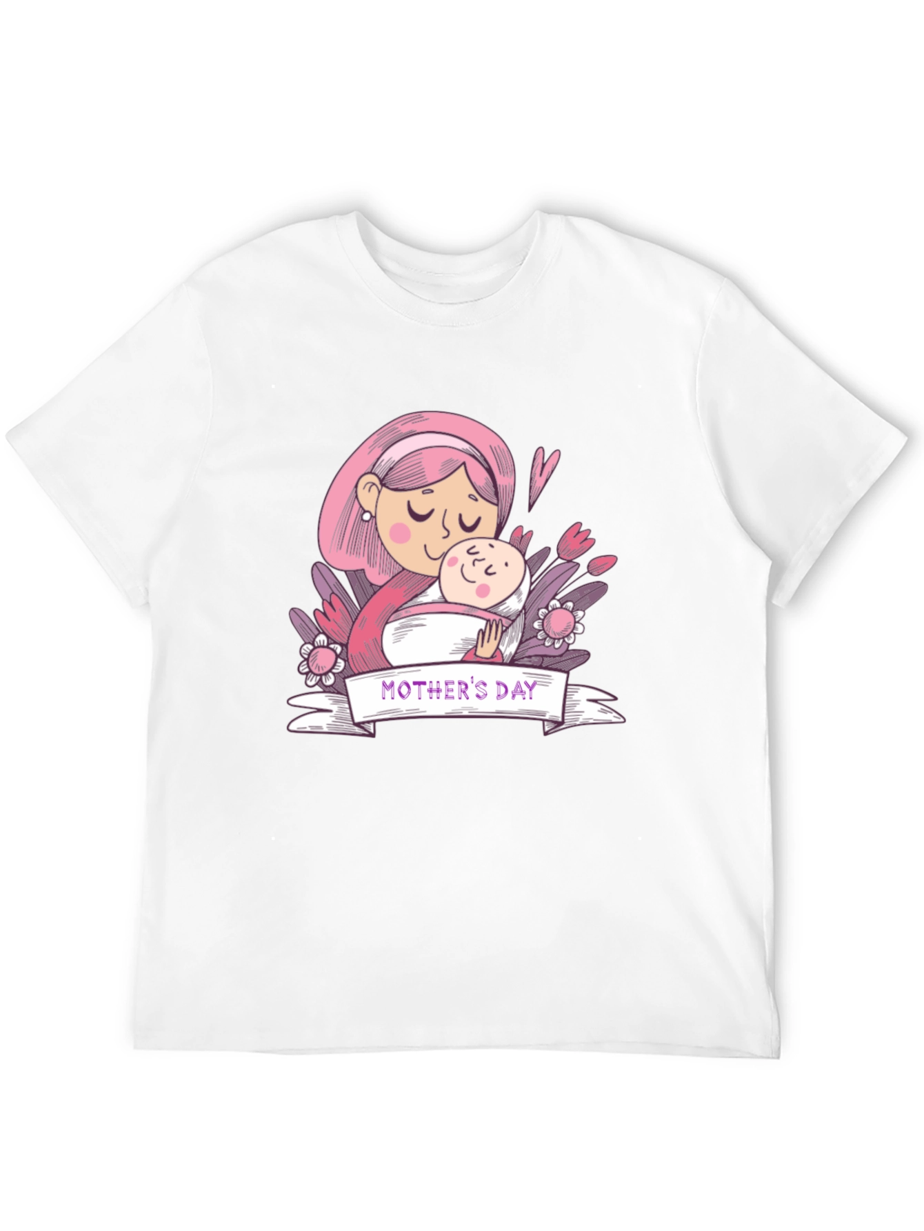 Mothers Day Graphic Tee - Black