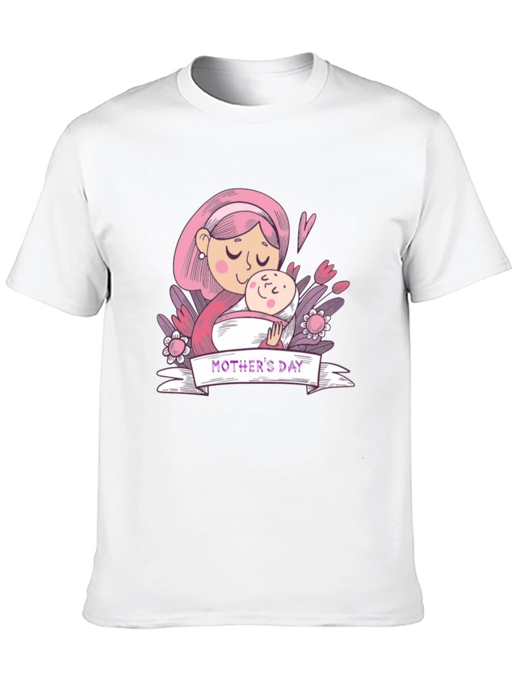 Mothers Day Graphic Tee - Black