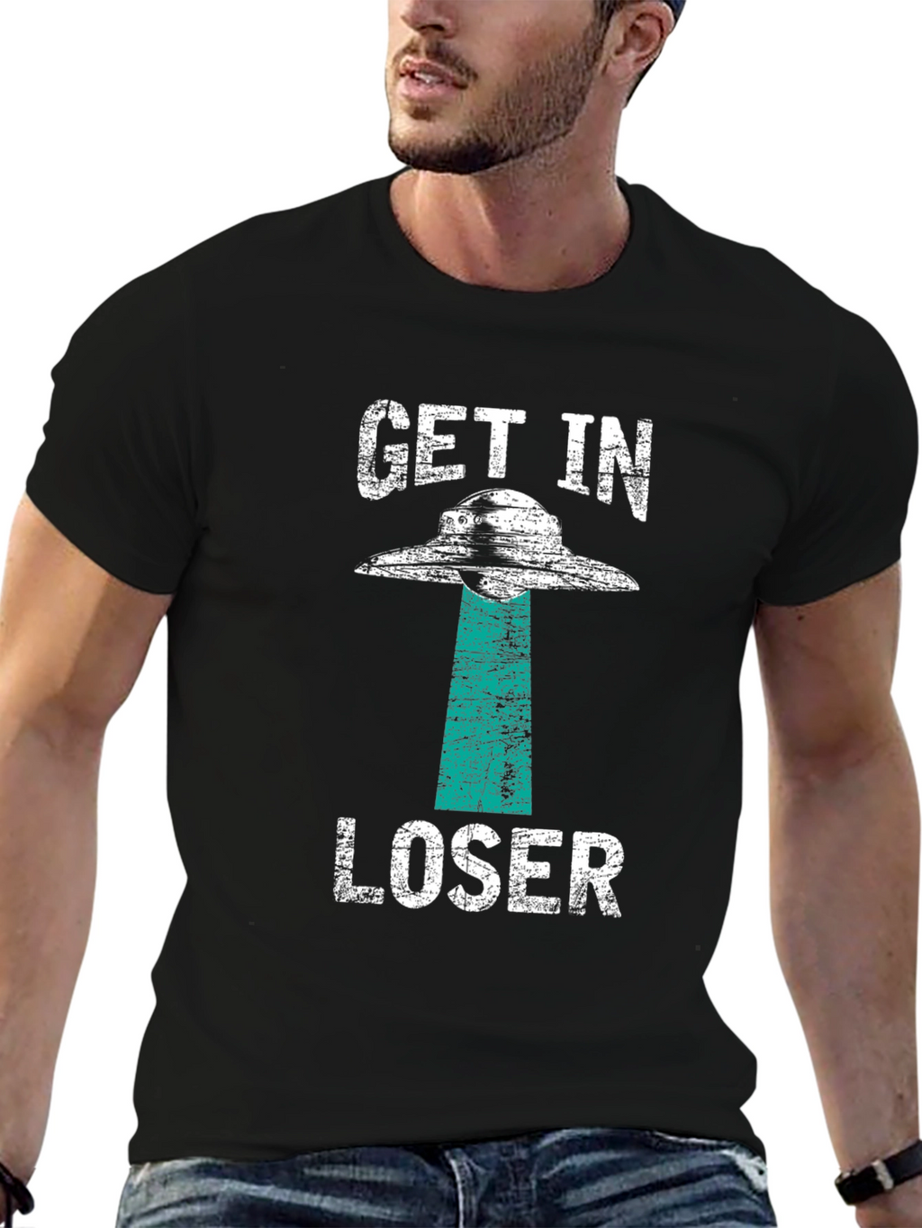 Get In Loser UFO T-Shirt