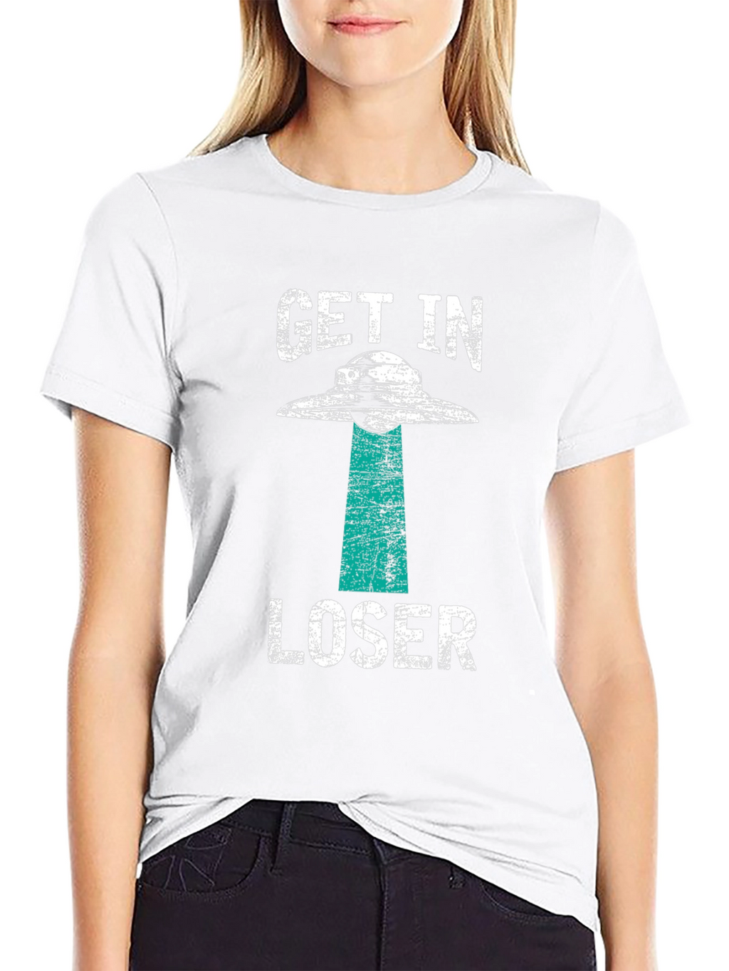 Get In Loser UFO T-Shirt