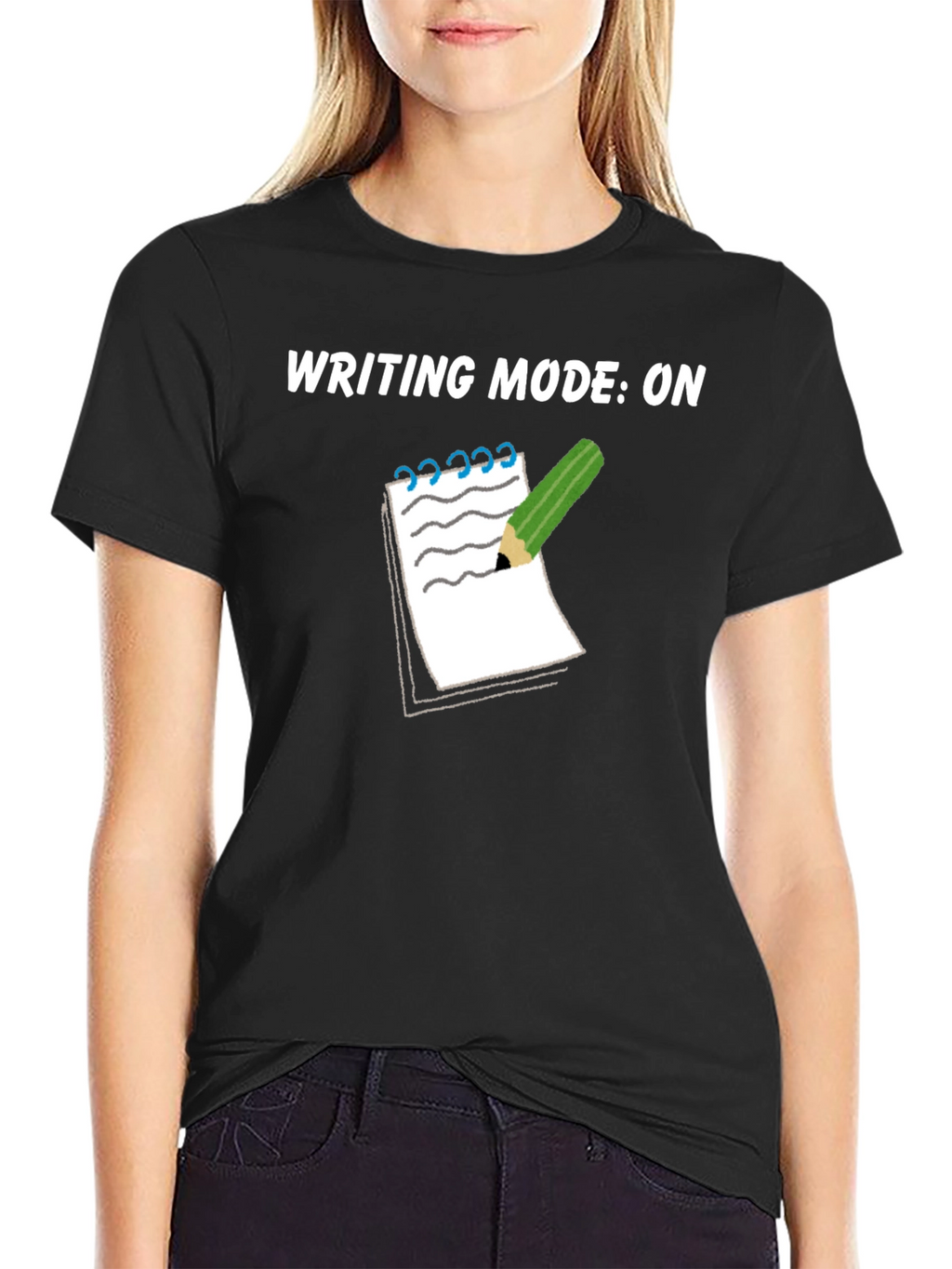Writing Mode On Graphic Tee