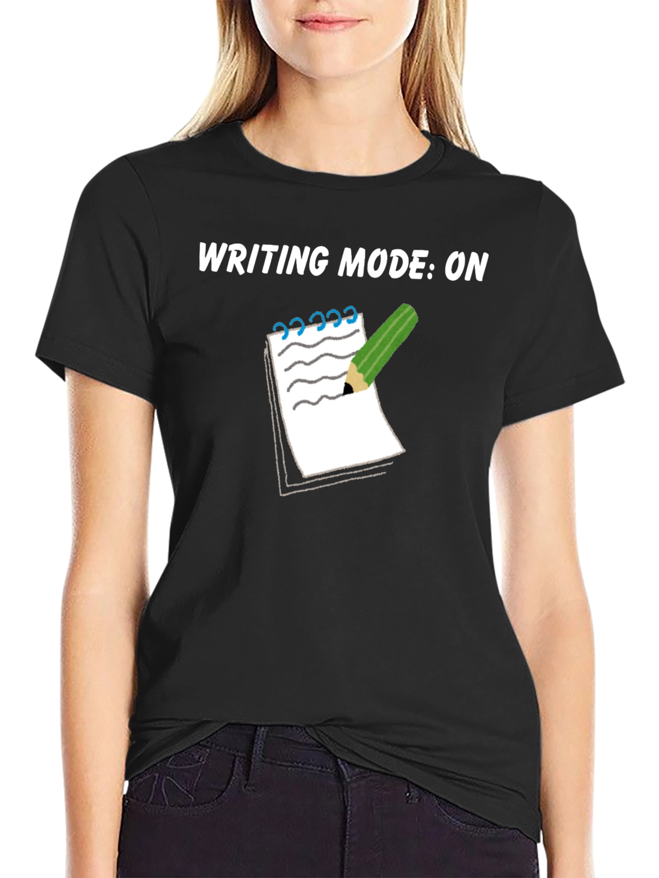 Writing Mode On Graphic Tee