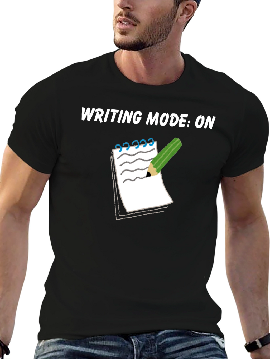 Writing Mode On Graphic Tee