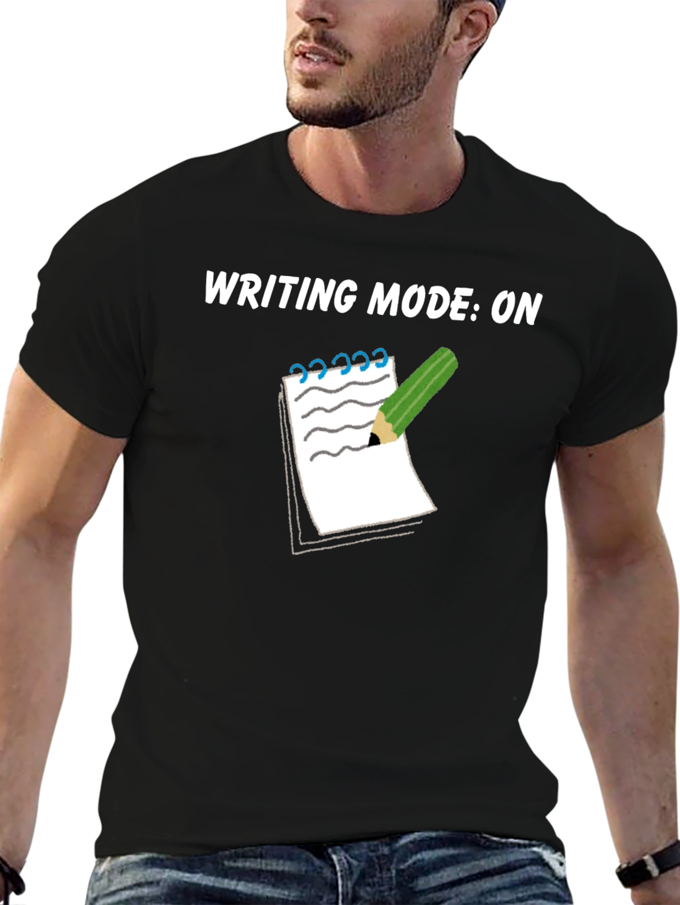 Writing Mode On Graphic Tee
