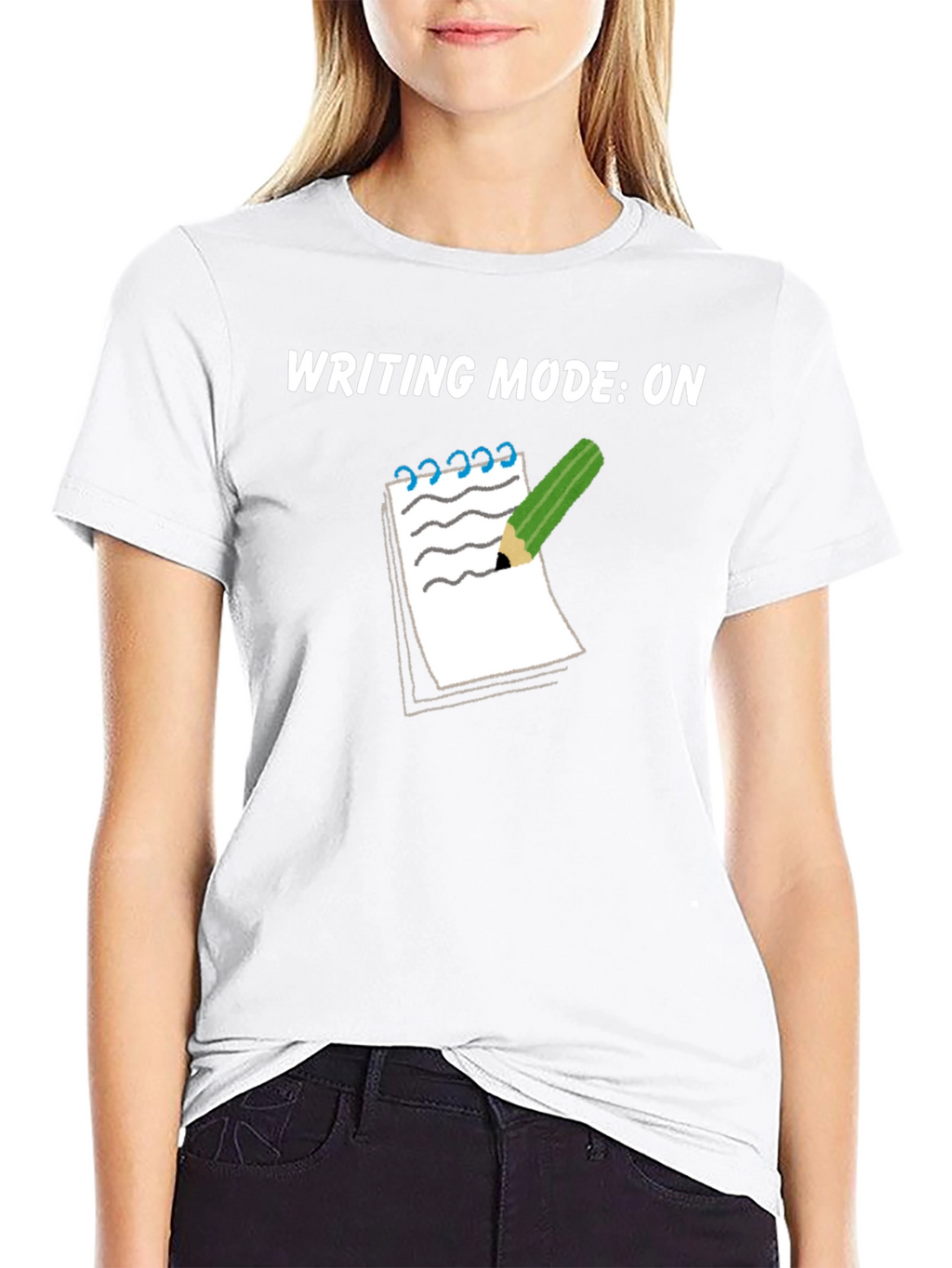 Writing Mode On Graphic Tee