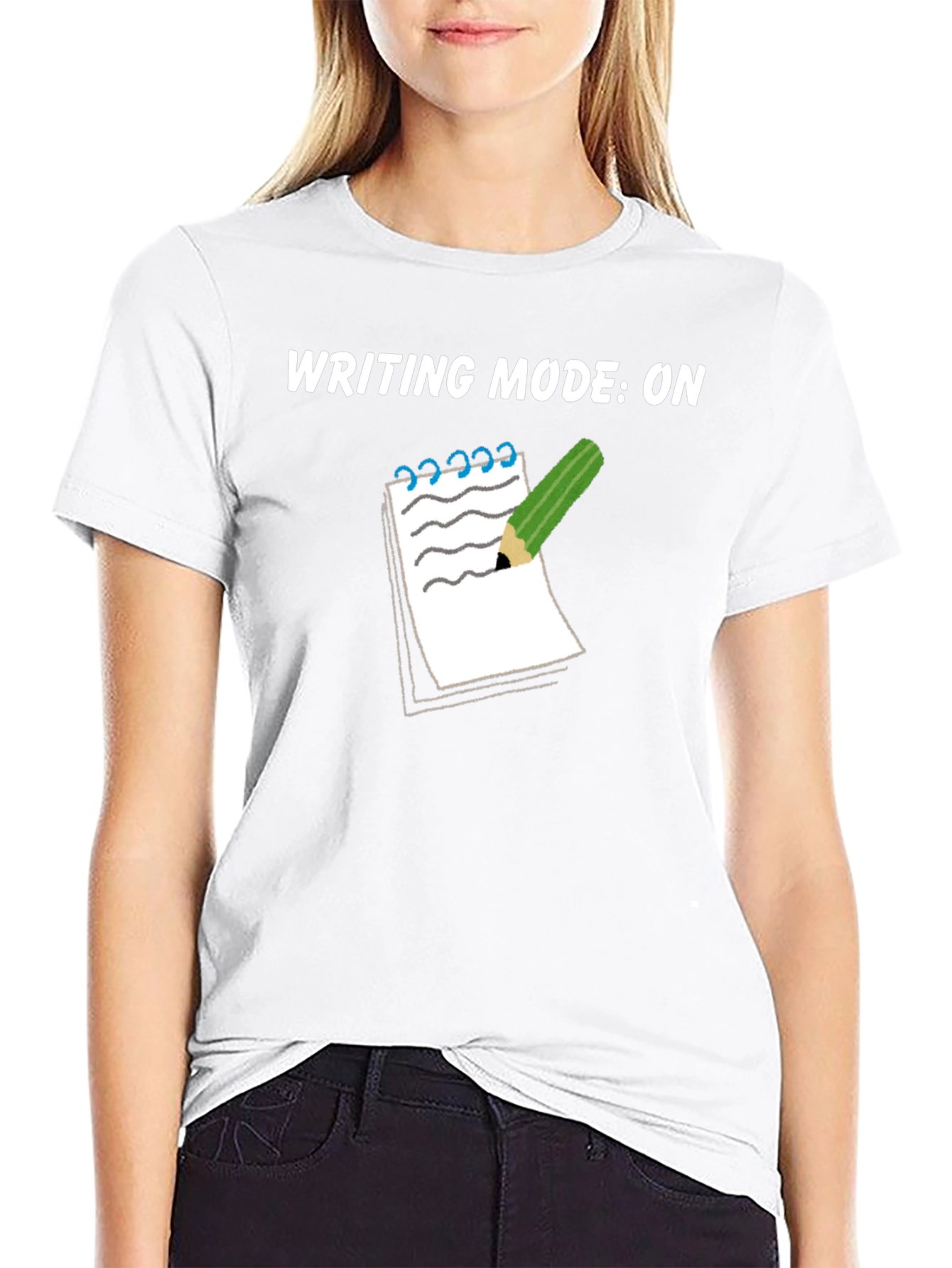 Writing Mode On Graphic Tee