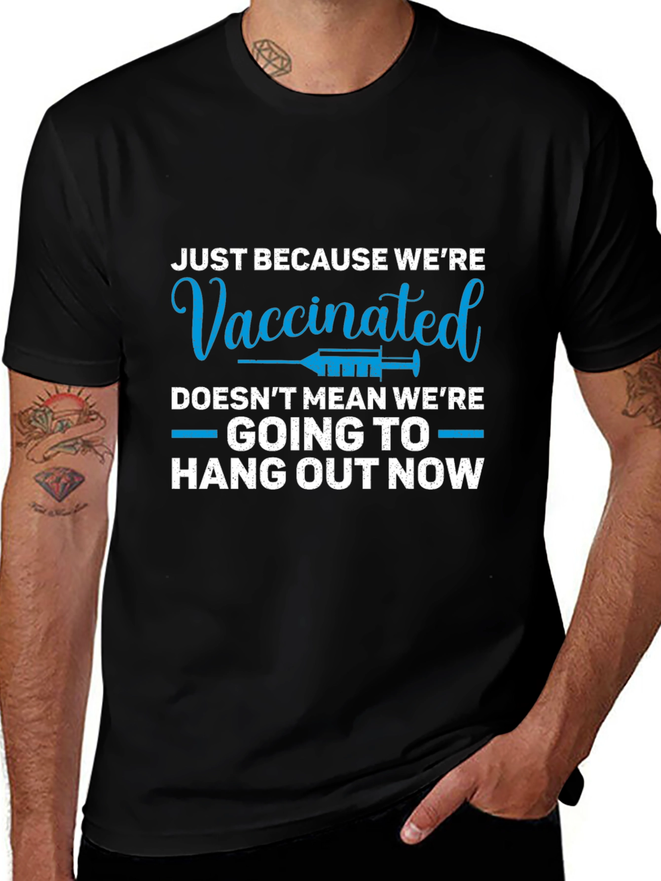 Vaccinated Funny Sarcastic T-Shirt