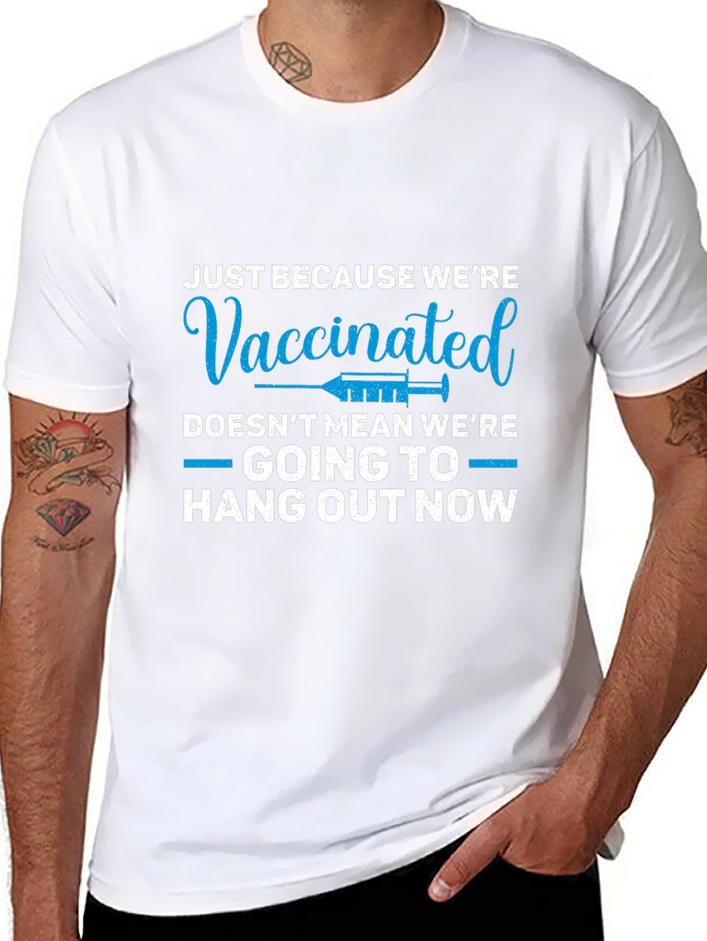 Vaccinated Funny Sarcastic T-Shirt